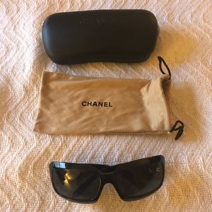 Chanel mother of pearl sunglasses